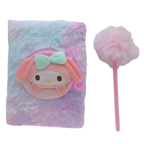 Набор для творчества Пушистый блокнот с ручкой ВИД 3