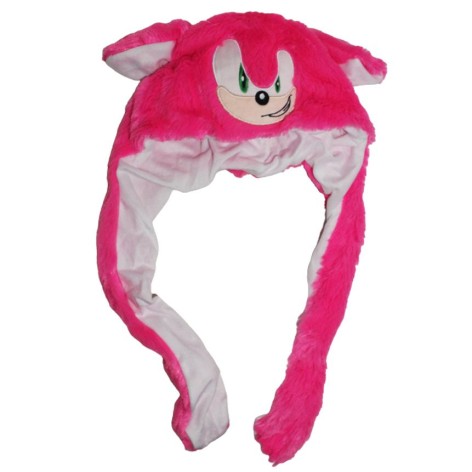 Шапка Супер Сонік рожева, що світиться