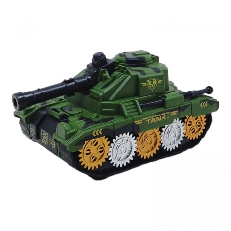 Танк инерционный стреляющий (зеленый)
