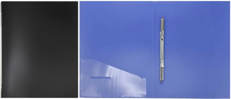 Папка-швидкозшивач А4,обкладинка 60мкм з внутрішньою кишенею 2кол.(4*40)