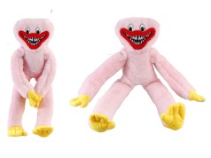 Мягкая игрушка МОНСТР ХАГИ ВЕСЫ с липучками, 45 см, светло розовый