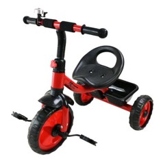 Триколісний велосипед з кошиком (чероний)