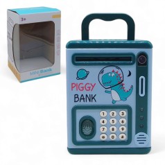 Копилка-сейф на батарейках Динозаврик