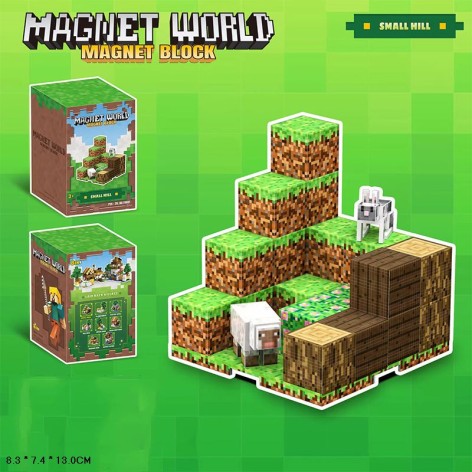 Іграшковий набір магнітний, з магнітними тваринами, кор. 8,3*7,4*13см 