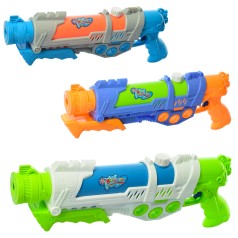 Водяний бластер помпа, розмір великий, 44см, 3 кольори, кул, 44-16-6см 
