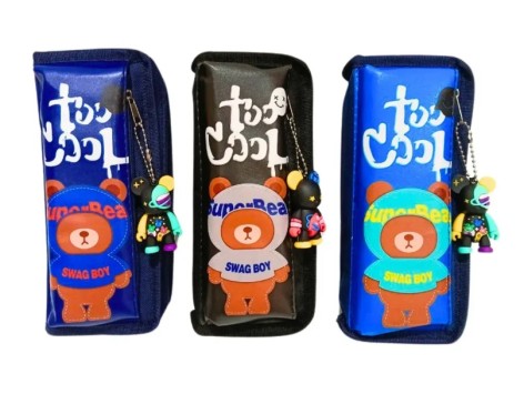 Пенал-косметичка на 2 відділення, Ведмедик