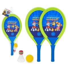 Набор ракеток (2 ракетки, мяч, волан 54*27 см в сетке 63*27 см)