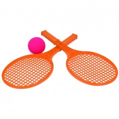 Ракетки для тенниса, оранжевый