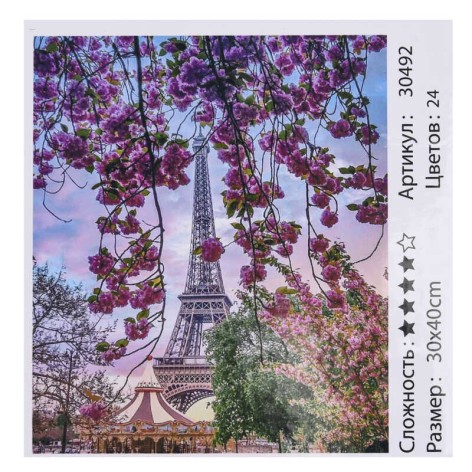 Картина по номерам TK Group, 30х40см, в кор.