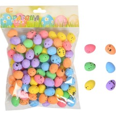 Набір Яйця декоративні кольорові перепелині 2см HA-443