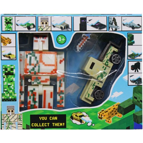 Набор машинок МАЙНКРАФТ ВИД 2