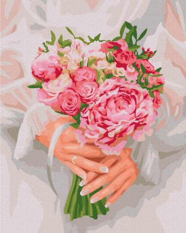 Картина по номерам Brushme Особый букет 40х50 см (BS52534)