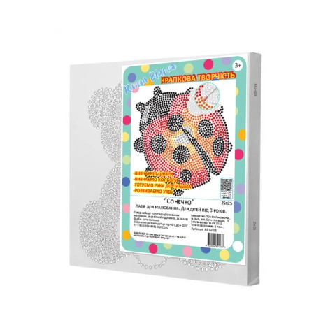 Набор для рисования для детей Riviera Blanca Божья коровка 25x25 см (КА1-08)