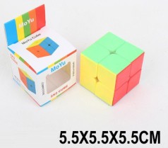 Кубик логіка 2*2 у коробці 5,5*5,5*5,5 см