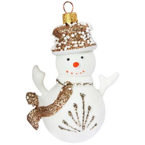 Сніговик із золотом