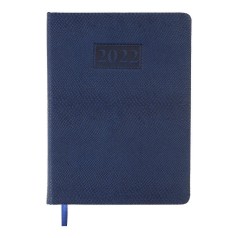 Дневник датированный 2022 AMAZONIA, L2U, А5, синий, искусственная кожа
