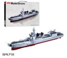 Конструктор M38-B0700 Model Bricks військовий корабель 578дет.кор.52*6,7*33 /12/