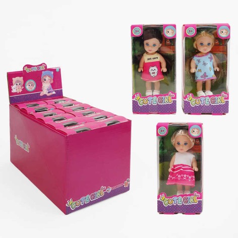 Кукла высота: 11,5см, съемный одежда, в кор,  /24/288/12шт в кор.