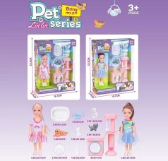 Лялька 2 види, в кор. 