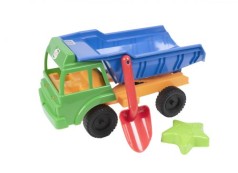 Машинка Самосвал Песчаный с песочным набором (зеленая)