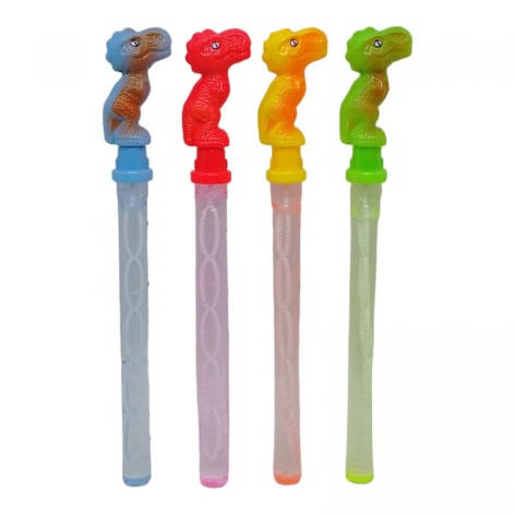 Мильні бульбашки "Динозаврик", 38 см, мікс