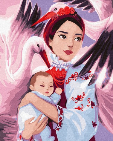 Набір для розпису по номерах. 