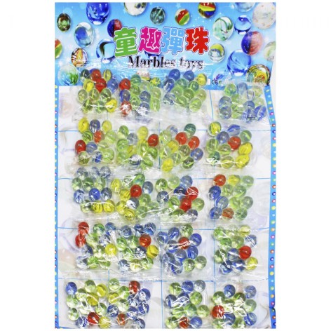 Кульки скляні 12в1 на планшетці (20) 