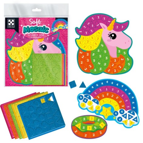 Набор для творчества со плюшевой мозаикой Vladi Toys 