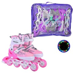 Ролики розовые