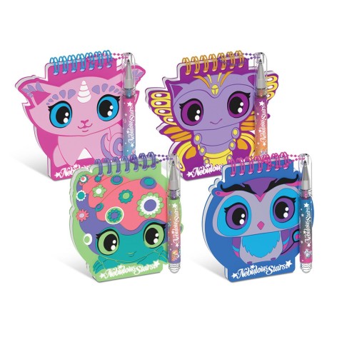 Миниблокнот NEBULOUS STARS – КОСМИЧЕСКИЕ ЛЮБИМЫЕ (4 вида в ассортименте)