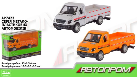 Машина металлическая АВТОПРОМ корр. 13*4*11см 