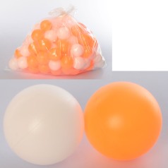 Тенісні кульки шовний, 38мм, 2 кольори, 100шт п/е/12/1200/