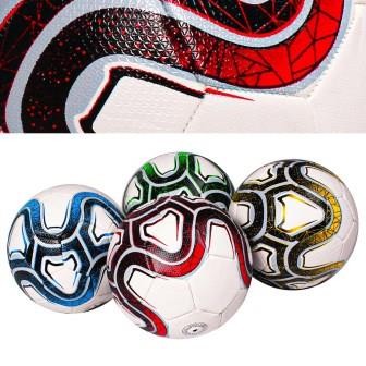 М'яч футбольний BT-FB-0267 PVC 390г з ниткою 4 кольори