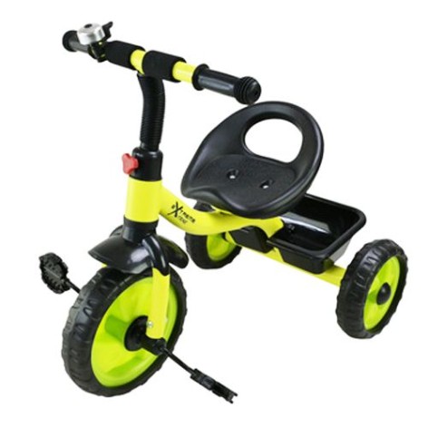 Триколісний велосипед з кошиком (салатовий)