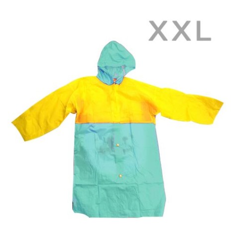 Детский дождевик, бирюзовый ХХL