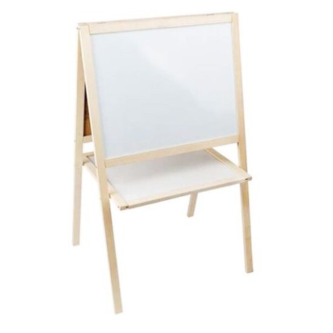 Мольберт двосторонній 60х40х100 (під магнітик та під крейду) нефарбований