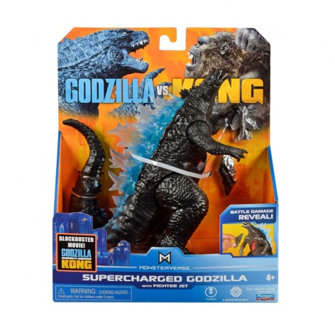 Фігурка Godzilla Vs Kong - ГОДИЛЛА З СУПЕРЕНЕРГІЄЮ І З ВИНИЩУВАЧЕМ