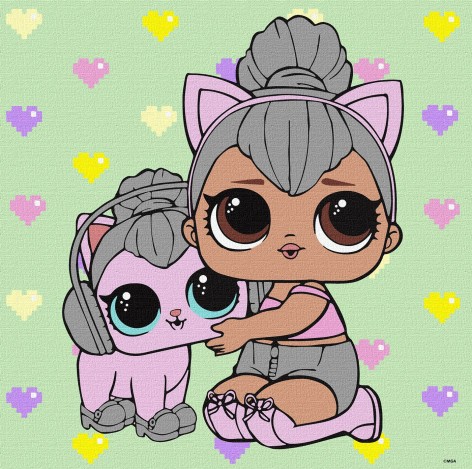 Картина за номерами для дітей Ideyka 