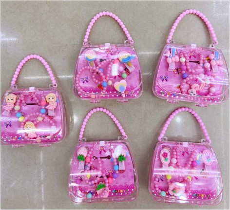 Набор украшений 5 видов, в сумке, микс видов 17*12*4 с 