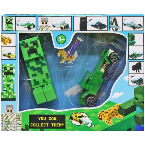 Набор машинок МАЙНКРАФТ ВИД 3