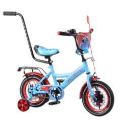 Велосипед TILLY Monstro 12" T-21228 blue + red