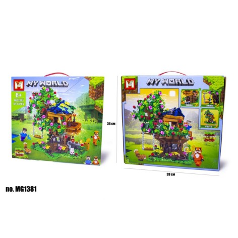 Конструктор MC MG1381 (611+ дит.) //