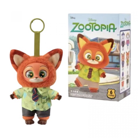 Игрушка-сюрприз мягкая Брелок Зоотрополис Zootopia в коробке 20см