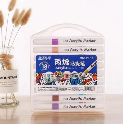 Набор акриловых скетчмаркеров. Aodemei 