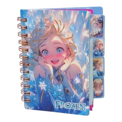 Блокнот на спіралі Крижане серце Frozen