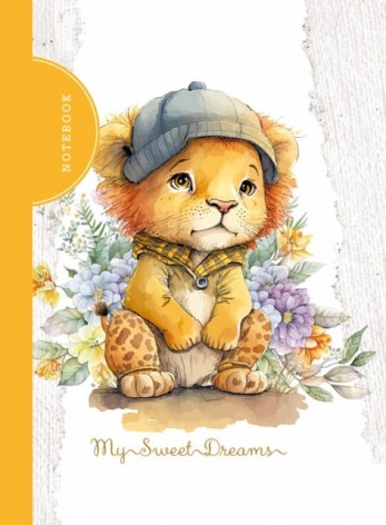 Блокнот,55г,105х148мм,48 аркушів,Інтеграл.переплет. Матова ламінація. диз.23115 #