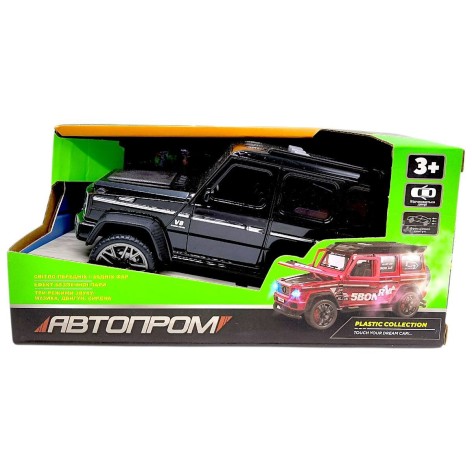 МАШИНА АВТОПРОМ (металлическая) MERCEDES G-CLASS (ЧЕРНЫЙ)
