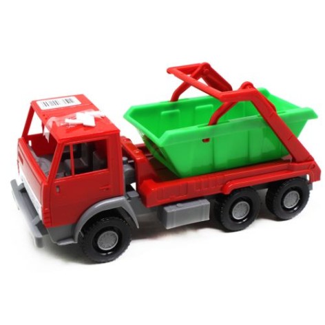 Іграшкова машина Orion "Комунальна" червона пластик 24x9x11 см