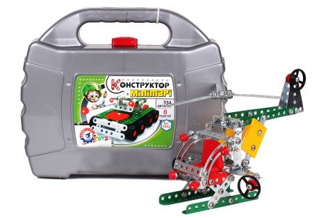 Конструктор металлический Технок Милитари (3862)