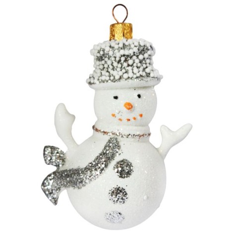 Снеговик з сріблом